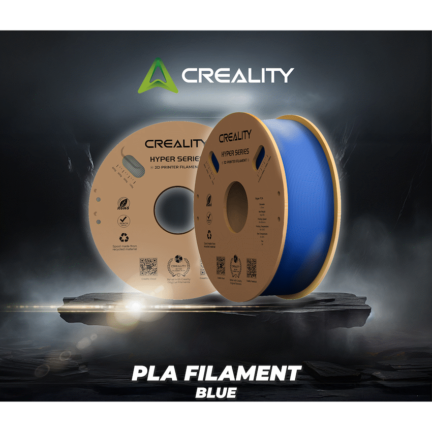 Creality 1.75mm Hyper Series PLA High-Speed Filament - Blue 1Kg | 3301010341