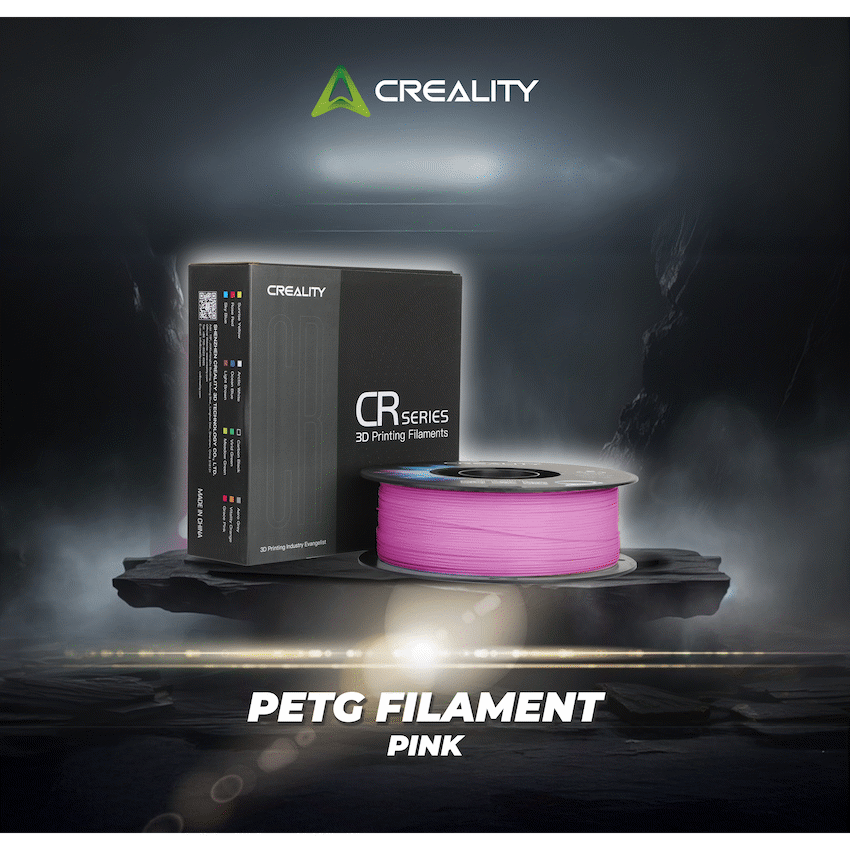 Creality 1.75mm PETG Filament - Pink 1Kg | 3301030048