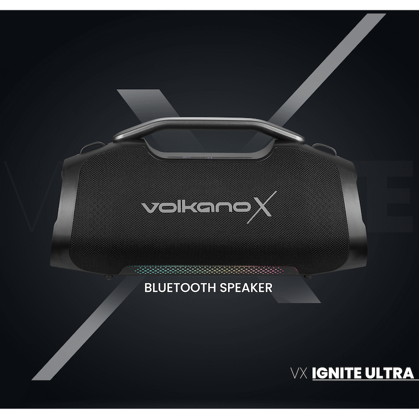 VolkanoX Ignite Ultra Bluetooth Speaker | VKX-3404-BK