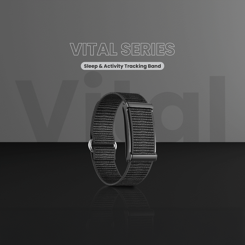Volkano Vital Series Sleep & Activity Tracking Band | VK-5099-BK