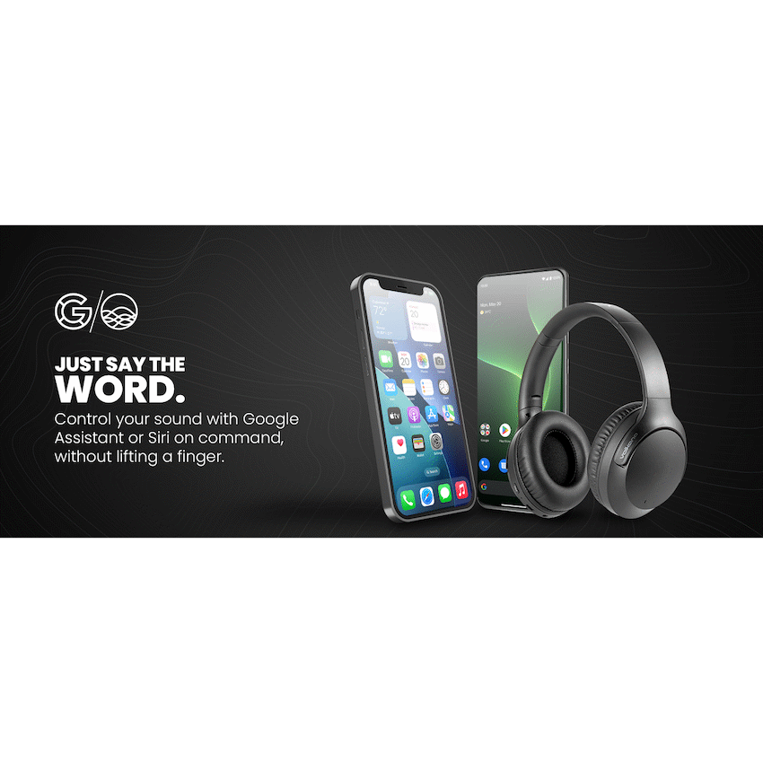 Volkano Odyssey ANC Bluetooth Wireless Headphone - Black | VK-2103-BK