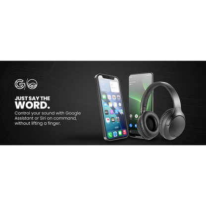 Volkano Odyssey ANC Bluetooth Wireless Headphone - Black | VK-2103-BK