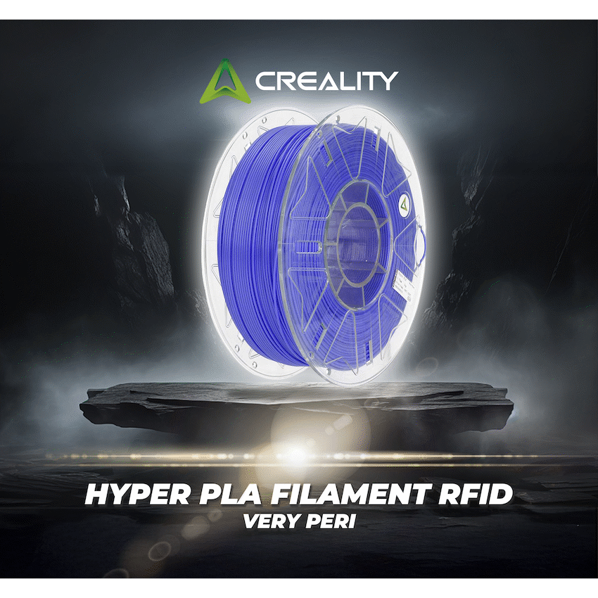 Creality 1.75mm Hyper Series PLA RFID Filament - Very Peri 1Kg | 3301010463
