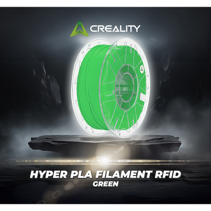Creality 1.75mm Hyper Series PLA RFID Filament - Green 1Kg | 3301010468
