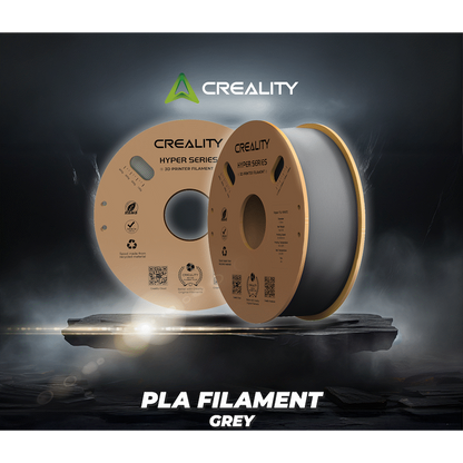 Creality 1.75mm Hyper Series PLA High-Speed Filament - Grey 1Kg | 3301010340