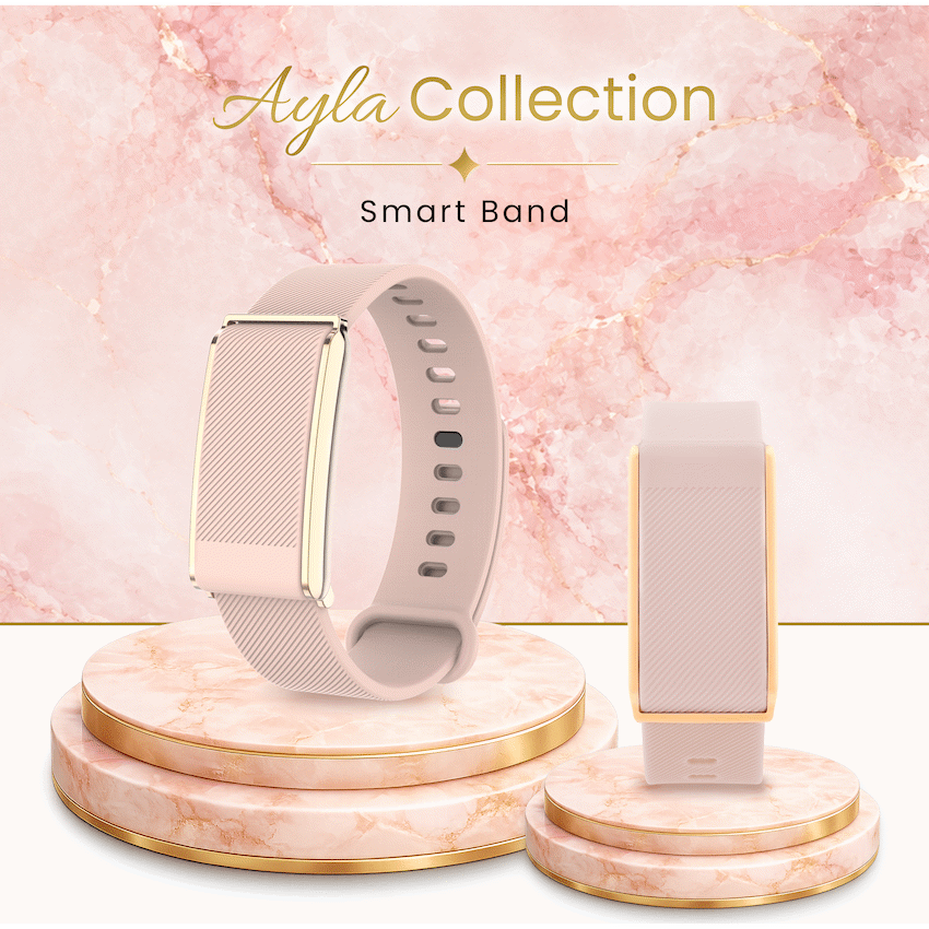 Volkano Ayla Collection Smart Band - Gold | VAC1-5101-GD