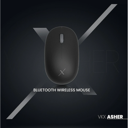 VolkanoX Asher Bluetooth Wireless Mouse - Graphite | VKX-203-GT