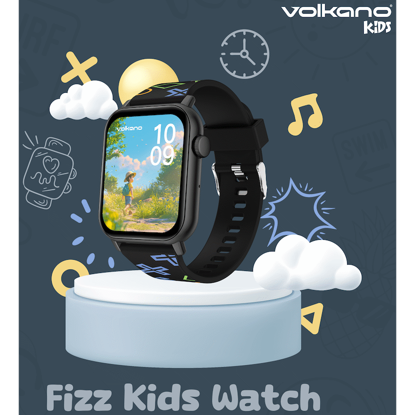 Volkano Fizz Kids Watch - Black | VK-5075-BK