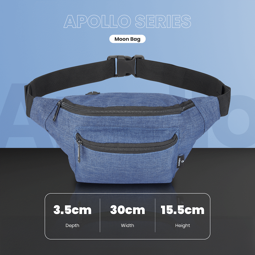 Volkano Apollo Moon Bag Navy | VK-9130-NV