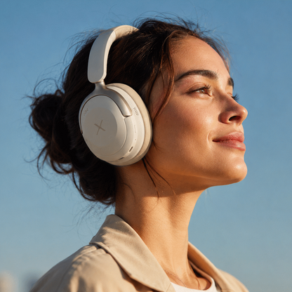 VolkanoX Halo ANC Bluetooth Headphone - Nude | VKX-2009-ND