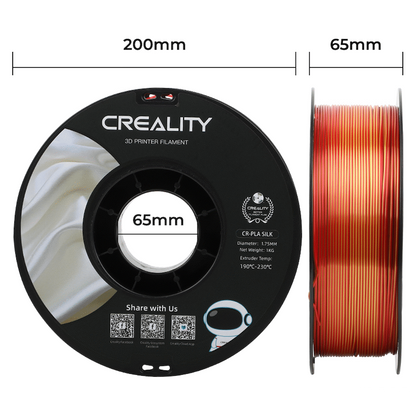 Creality 1.75mm PLA Silk Filament - Golden-Red 1Kg | 3301120009
