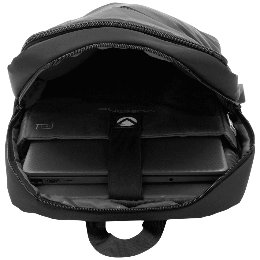 Volkano Roma 15.6" Smart Laptop Backpack - Black | VK-9106-BK