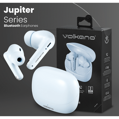 Volkano Jupiter Series TWS Earphones - Pastel Blue | VK-1158-PB
