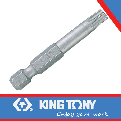 KING TONY BIT 1/4" TORX T30 X 50MM | 715030T