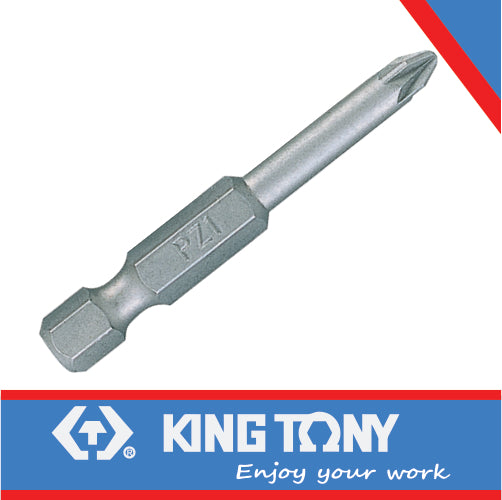 KING TONY BIT 1/4" POZI #2 X 50MM | 715002Z