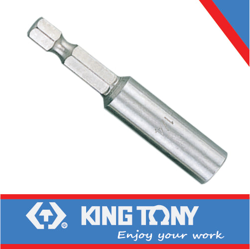 KING TONY BIT HOLDER 1/4" MAGNETIC/CLIP | 751 60