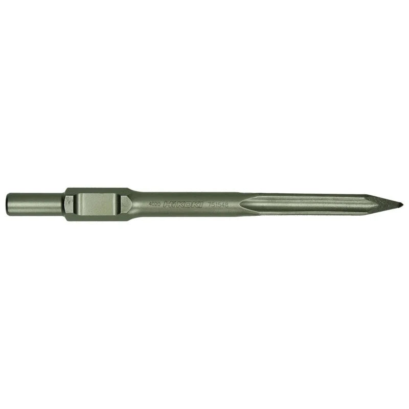 HiKOKI 30MM HEX Pointed Chisel 410mm (Self-Sharpening) | 751548