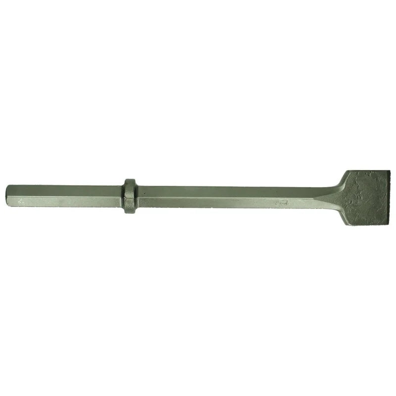 HiKOKI 28MM HEX Wide Flat Chisel with Collar, 80 x 500mm | 751573