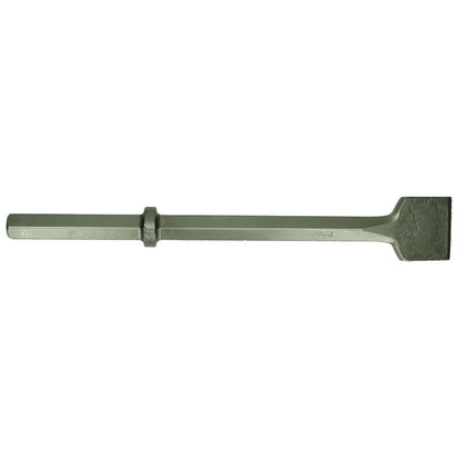 HiKOKI 28MM HEX Wide Flat Chisel with Collar, 80 x 500mm | 751573