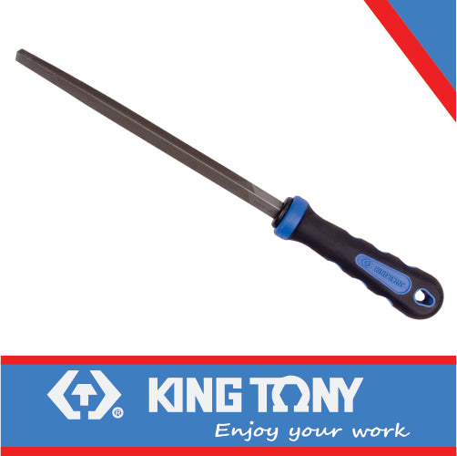 KING TONY FILE TRIANGLE 2ND 250MM HANDLE | 75402 10G