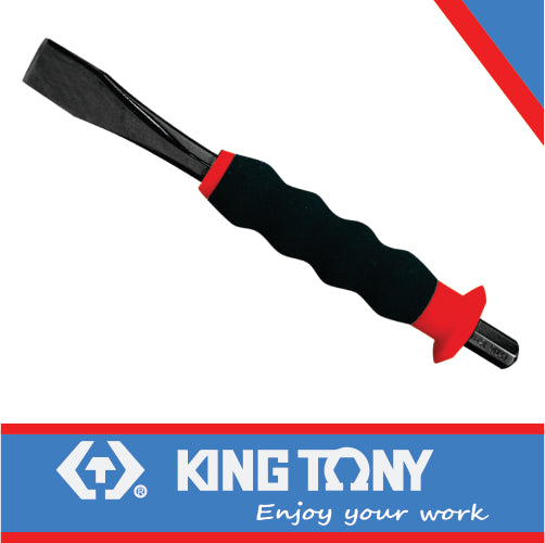KING TONY CHISEL FLAT SHEATHED 18MM X 190MM | 76218 75G