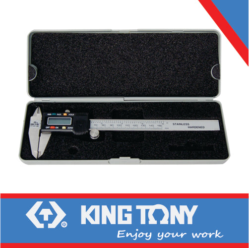 KING TONY OPEN SLIDER DIGITAL CALIPERS 8" | 77141 08