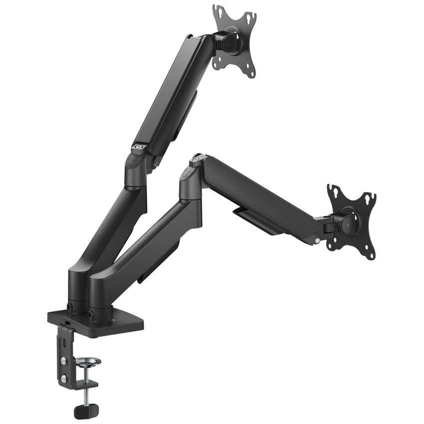 Volkano Steel Series Full Motion Dual Monitor Desk Mount 17" - 32" | VK-4039-BK