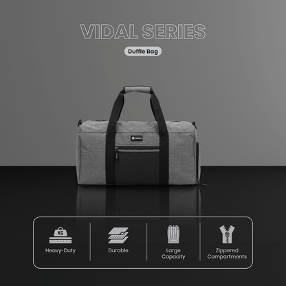Volkano Vidal 35l Duffle - Grey | VK-9113-GR