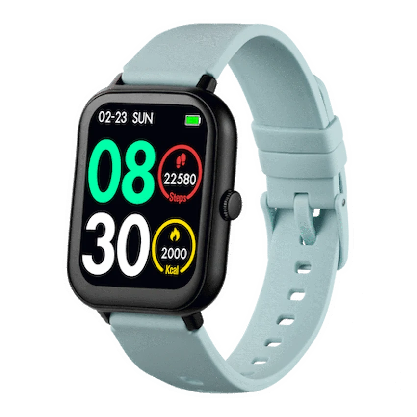 Volkano Chroma Series Smartwatch with Teal Strap | VK-5088-TL
