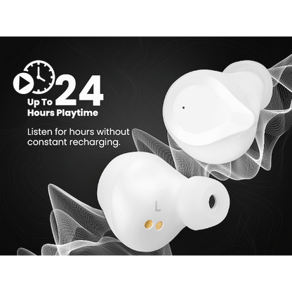 Volkano Scorpio Series True Wireless Earphones - White | VK-1121-WT