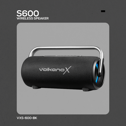 VolkanoX S600 Wireless Speaker | VXS-600-BK