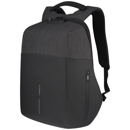 Volkano Smart Deux Laptop Backpack - Black/Charcoal | VK-7081-BKCH