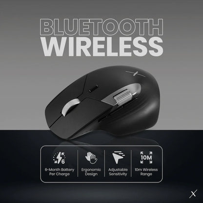 VolkanoX Xeno Series Bluetooth Wireless Mouse | VKX-214-BK