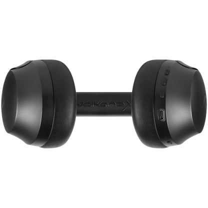 VolkanoX VXH200 Bluetooth Headphones with ANC - Black | VKX-2103-BK