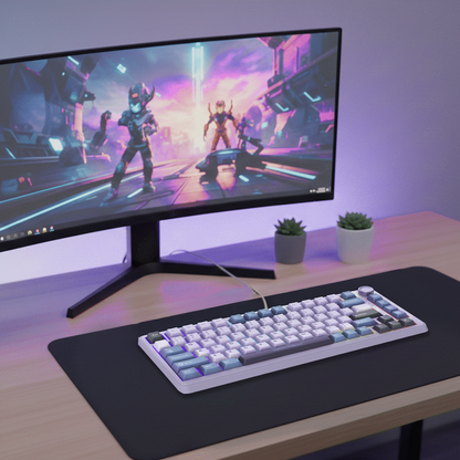 Volkano Gaming Phantom X2  TKL Mechanical Tri-Mode Wireless Keyboard | VG-209-BK
