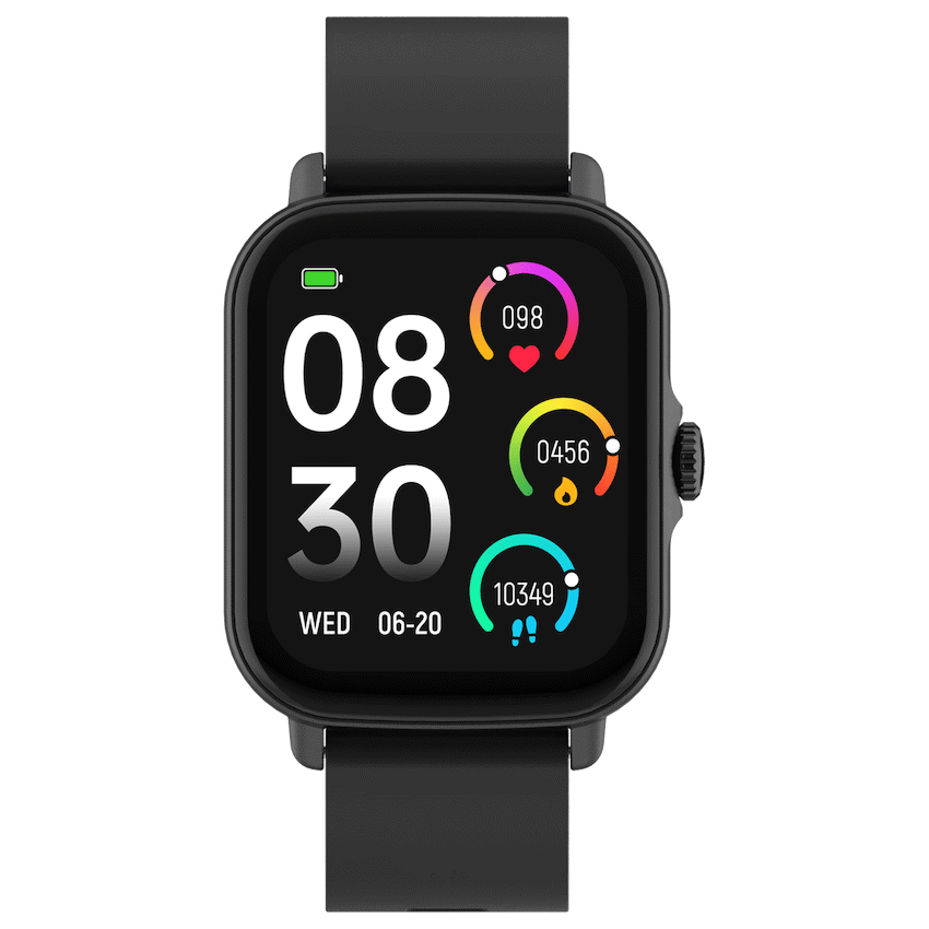 Volkano Active Tech Serene series Watch with heart rate monitor - Black | VK-5072-BK[V2]