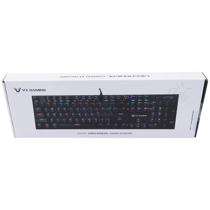 VX Gaming Floki RGB Full Mechanical Keyboard | VX-230-BK
