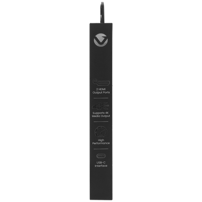 Volkano Expand Series USB-C to Dual 4K HDMI Adaptor | VK-20244-BK