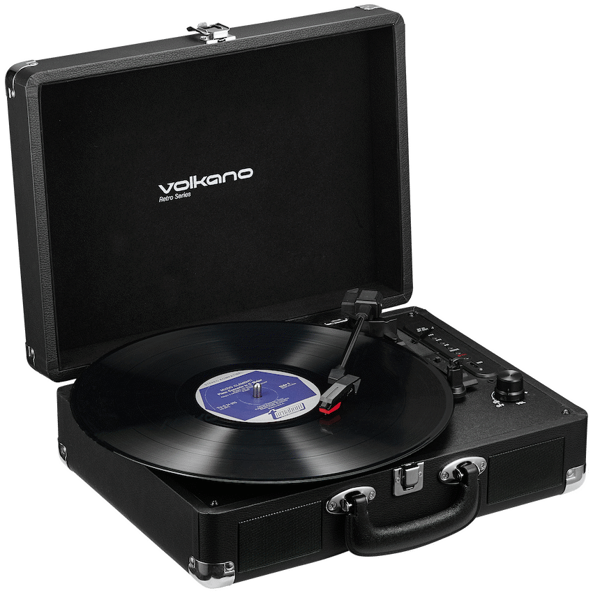 Volkano Retro Series Turntable | VK-3160-BK