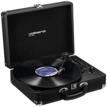 Volkano Retro Series Turntable | VK-3160-BK