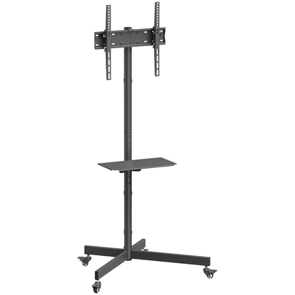 Volkano Steel series Fixed Trolley TV Bracket  32" - 55" TVs | VK-4036-BK