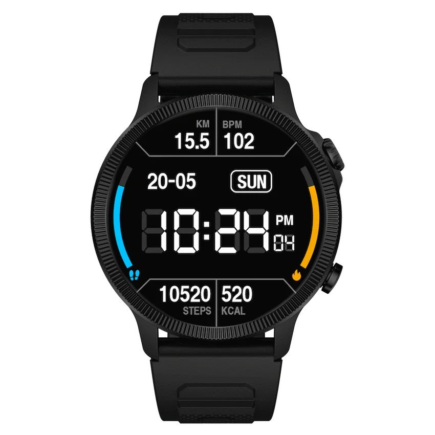 Volkano Active Tech Adrenaline Series GPS Watch with Heart Rate | VK-5081-BK[V2]