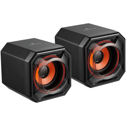 Volkano Rush Series Multimedia Speakers | VK-0001-BK