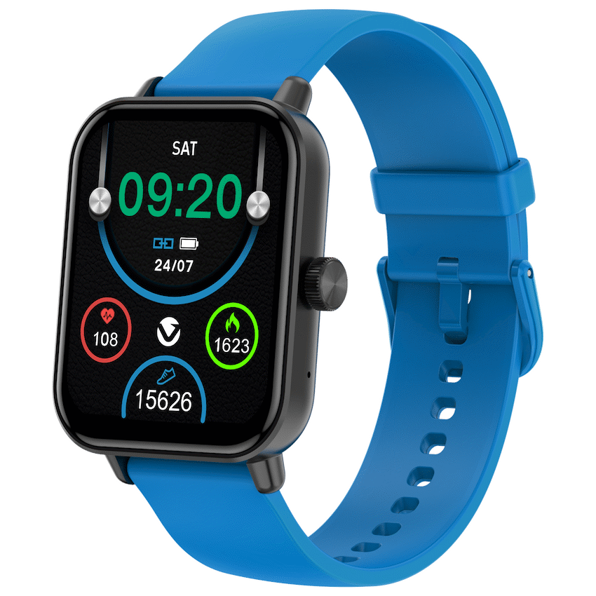 Volkano Chroma Series Smartwatch with Blue Strap | VK-5088-BL