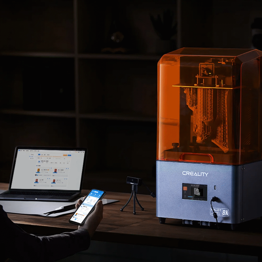 Creality Halot Mage Pro 8K Resin Printer, 228x128x230 | CR-HALOT-MAGE-PRO