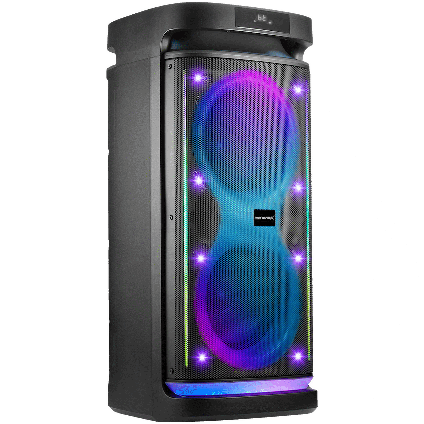 VolkanoX Paramount Series 8" Bluetooth Party Speaker - 80w | VK-3140-BK