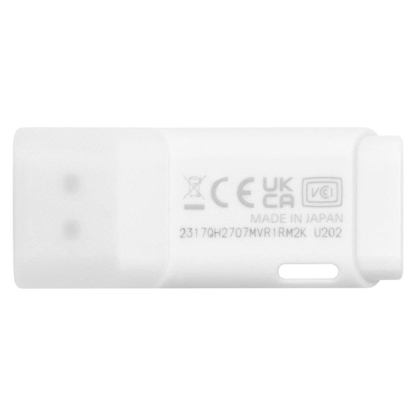 Kioxia TransMemory U202 32GB USB 2.0 Type-A Flash Drive (White) | LU202W032GG4