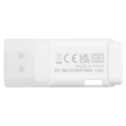 Kioxia TransMemory U202 32GB USB 2.0 Type-A Flash Drive (White) | LU202W032GG4