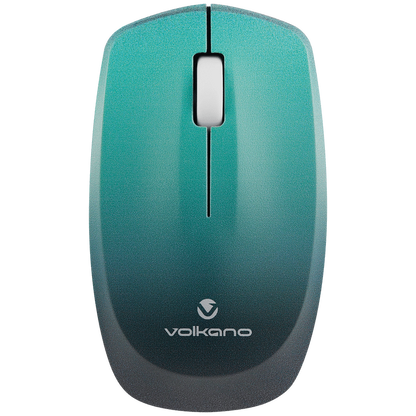 Volkano Prism Series Bluetooth Wireless Keyboard and Mouse - Teal | VK-20248-TL