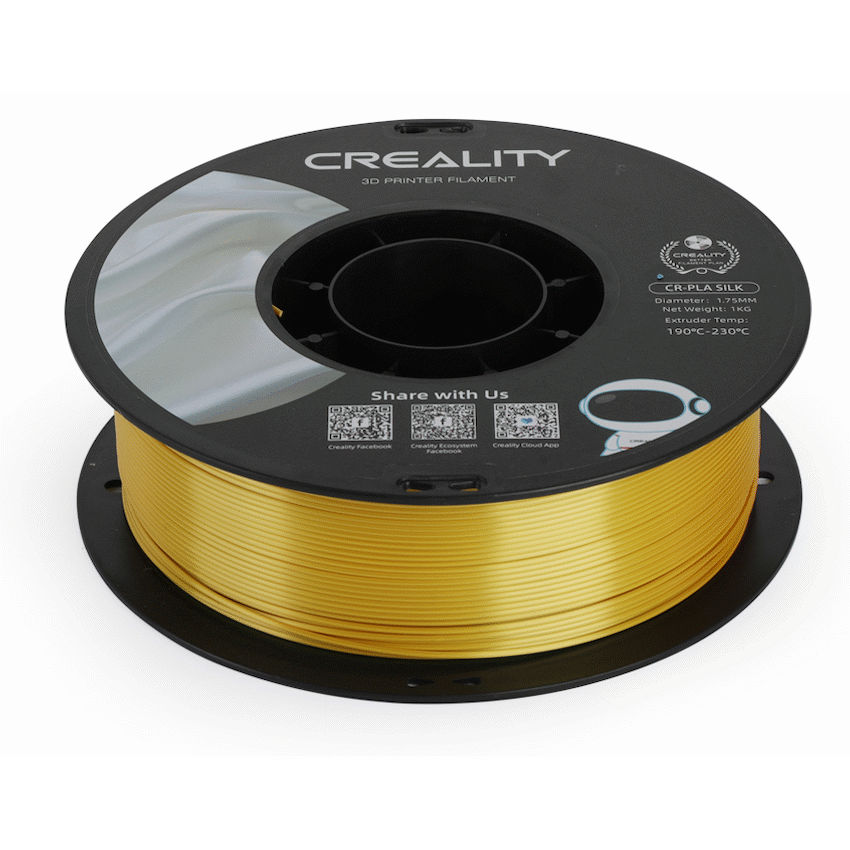 Creality 1.75mm PLA Silk Filament - Gold 1Kg | 3301120001